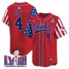 Men’s Chiefs 2024 Independence Day Vapor Premier Limited Jersey – All Stitched – Red – Rashee Rice