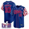Men’s Chiefs 2024 Independence Day Vapor Premier Limited Jersey – All Stitched – Royal – Isiah Pacheco