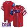 Men’s Chiefs 2024 Independence Day Vapor Premier Limited Jersey – All Stitched – Red – Team