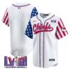 Men’s Chiefs 2024 Independence Day Vapor Premier Limited Jersey – All Stitched – White – Team