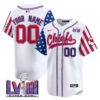 Chiefs 2024 Independence Day Vapor Premier Limited Custom Jersey – All Stitched – Youth – White