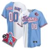 Titans 1997 Throwback Limited Cool Base Custom Jersey – All Stitched – Split Jersey