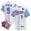 Titans 1997 Throwback Limited Cool Base Jersey – All Stitched – Blue Sleeves – Steve Mcnair Jersey
