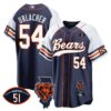 Bears Illinois Patch Baseball Jersey – All Stitched – Alternate – Brian Urlacher Jersey