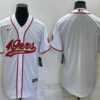 Men’s San Francisco 49ers Blank White Stitched MLB Cool Base Nike Baseball Jersey