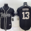 Men’s Las Vegas Raiders #13 Hunter Renfrow Black Stitched MLB Cool Base Nike Baseball Jersey
