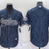 Men’s Dallas Cowboys Blank Navy With Patch Cool Base Stitched Baseball Jersey