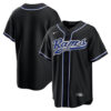 Men’s Los Angeles Rams Blank Black Stitched MLB Cool Base Nike Baseball Jersey