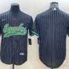 Men’s Philadelphia Eagles Blank Black With Patch Cool Base Stitched Baseball Jersey