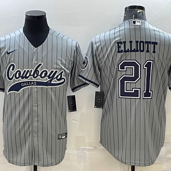 Men’s Dallas Cowboys #11 Micah Parsons Grey Gridiron With Patch Cool Base Stitched Baseball Jerseys