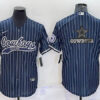 Men’s Dallas Cowboys Navy Team Big Logo With Patch Cool Base Stitched Baseball Jersey