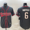 Men’s Tampa Bay Buccaneers #6 Baker Mayfield Grey Cool Base Baseball Stitched Jersey