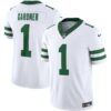 Men’s Jets Legacy Limited Jersey – All Stitched – White – Sauce Gardner