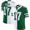 Men’s Jets Legacy Limited Jersey – All Stitched – Split – Garrett Wilson