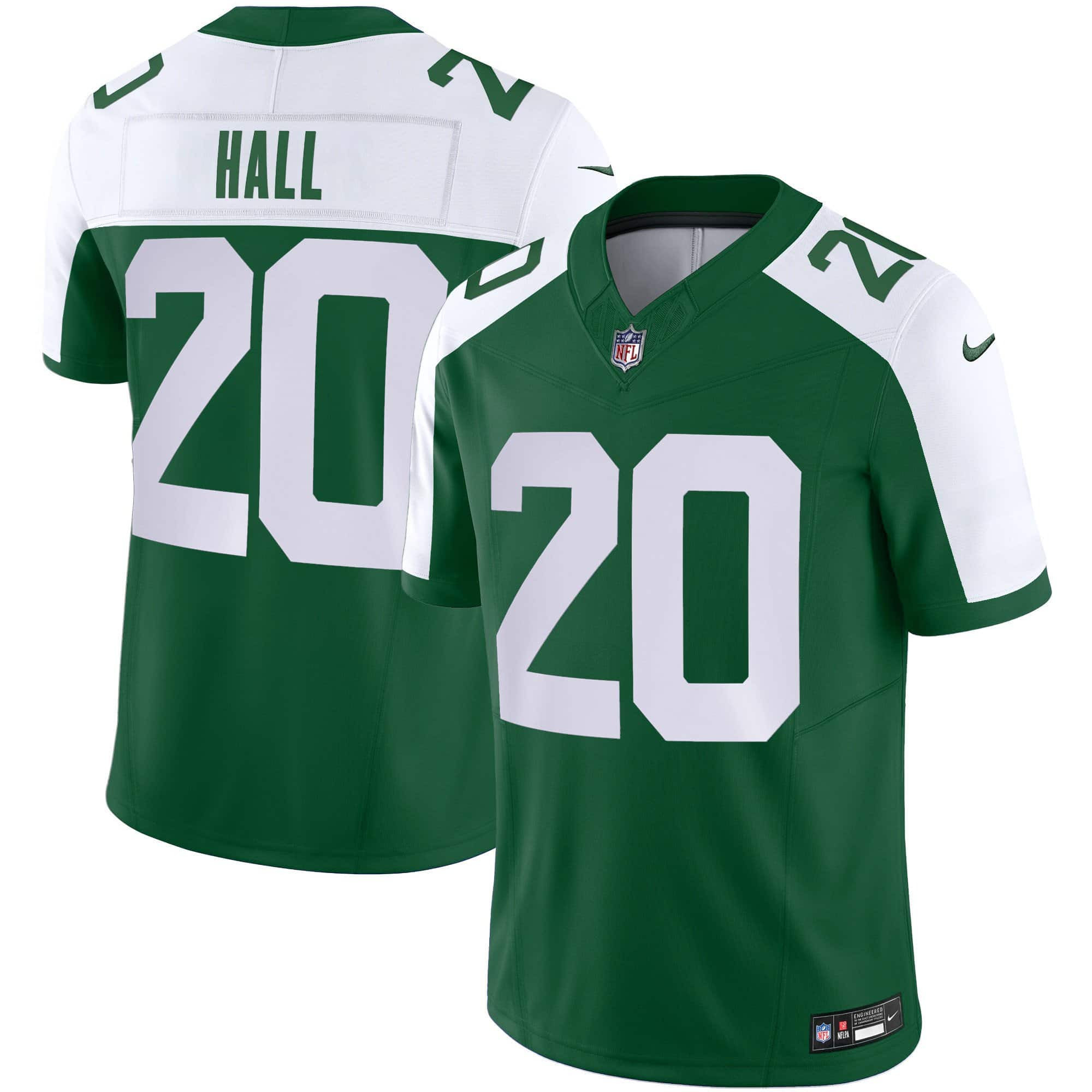 Men’s Jets Legacy Limited Jersey – All Stitched – Alternate – Breece Hall