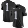 Men’s Penn State Nittany Lions Vapor Limited Jersey – All Stitched – Black – #1 Team