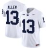 Men’s Penn State Nittany Lions Vapor Limited Jersey – All Stitched – White – Kaytron Allen