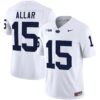Men’s Penn State Nittany Lions Vapor Limited Jersey – All Stitched – White – Drew Allar