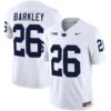 Men’s Penn State Nittany Lions Vapor Limited Jersey – All Stitched – White – Saquon Barkley