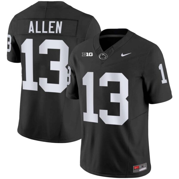 Men’s Penn State Nittany Lions Vapor Limited Jersey – All Stitched – Black – Kaytron Allen