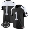 Men’s Penn State Nittany Lions Vapor Limited Jersey – All Stitched – Black Alternate – #1 Team
