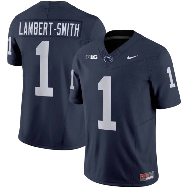 Men’s Penn State Nittany Lions Vapor Limited Jersey – All Stitched – Navy – KeAndre Lambert-Smith