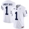 Men’s Penn State Nittany Lions Vapor Limited Jersey – All Stitched – White – KeAndre Lambert-Smith