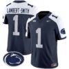 Men’s Penn State Nittany Lions Vapor Limited Jersey – All Stitched – Navy Alternate – KeAndre Lambert-Smith