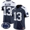 Men’s Penn State Nittany Lions Vapor Limited Jersey – All Stitched – Navy Alternate – Kaytron Allen