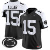 Men’s Penn State Nittany Lions Vapor Limited Jersey – All Stitched – Black Alternate – Drew Allar