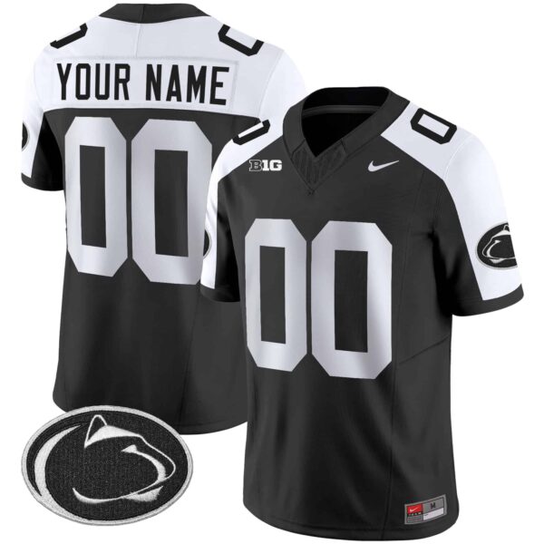 Penn State Nittany Lions Vapor Limited Custom Jersey – All Stitched – Youth – Black Alternate
