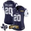 Women’s Cowboys 2023 NFC East Champions Patch Vapor Jersey – All Stitched – Navy – Tony Pollard