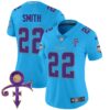 Women’s Minnesota Vikings 2024 Prince Vapor Limited Jersey – All Stitched – Light Blue – Harrison Smith