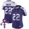 Women’s Minnesota Vikings 2024 Prince Vapor Limited Jersey – All Stitched – Purple Alternate – Harrison Smith