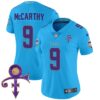Women’s Minnesota Vikings 2024 Prince Vapor Limited Jersey – All Stitched – Light Blue – J.J. McCarthy