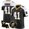 Men’s Saints EST. 1967 Patch Vapor Jersey – All Stitched – Alternate – Alvin Kamara