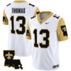 Men’s Saints 1987 Legacy Vapor Limited Jersey V2 – All Stitched – White – Michael Thomas