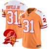 Men’s Tampa Bay Buccaneers Throwback Vapor Limited Jersey V2 – All Stitched – Creamsicle Alternate – Antoine Winfield Jr.