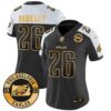 WoEagles 2024 Gold Vapor Limited Jersey – Est. 1933 Patch – All Stitched – Alternate – Saquon Barkley Jersey