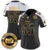 WoEagles 2024 Gold Vapor Limited Jersey – Est. 1933 Patch – All Stitched – Alternate – Brandon Graham Jersey