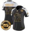 WoEagles 2024 Gold Vapor Limited Jersey – Est. 1933 Patch – All Stitched – Alternate – Randall Cunningham Jersey