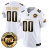 Eagles 2024 Gold Vapor Limited Custom Jersey – Est. 1933 Patch – All Stitched – White Gold Jersey