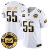 Eagles 2024 Gold Vapor Limited Jersey – Est. 1933 Patch – All Stitched – White Gold – Brandon Graham Jersey