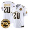 Eagles 2024 Gold Vapor Limited Jersey – Est. 1933 Patch – All Stitched – White Gold – Brian Dawkins Jersey