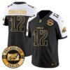 Eagles 2024 Gold Vapor Limited Jersey – Est. 1933 Patch – All Stitched – Alternate – Randall Cunningham Jersey