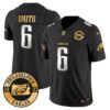 Eagles 2024 Gold Vapor Limited Jersey – Est. 1933 Patch – All Stitched – Black Limited – DeVonta Smith Jersey