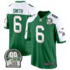 Eagles Jerome Brown Patch Kelly Green Alternate Game Jersey – All Stitched – Kelly Alternate – DeVonta Smith Jersey