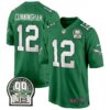 Eagles Jerome Brown Patch Kelly Green Alternate Game Jersey – All Stitched – Kelly Green – Randall Cunningham Jersey