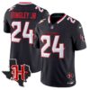 Houston Texans 2024 Texas Patch Vapor Limited Jersey V5 – All Stitched – Navy – Derek Stingley Jr. Jersey