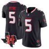Houston Texans 2024 Texas Patch Vapor Limited Jersey V5 – All Stitched – Navy – Jalen Pitre Jersey